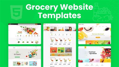 The Best Grocery Website Templates 2021 - RadiusTheme