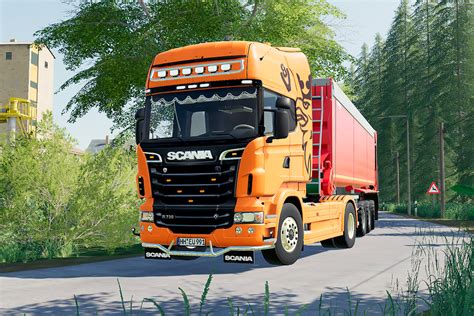 Download the Scania R730 Semi Truck FS19 Mods