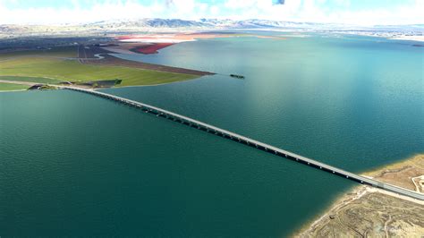 Dumbarton Bridge, San Francisco Bay Area for Microsoft Flight Simulator ...