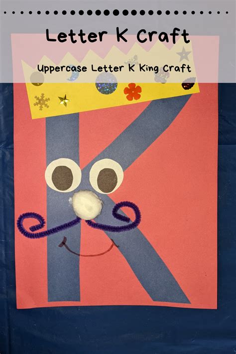 Uppercase Letter K Craft for Preschool - Home With Hollie