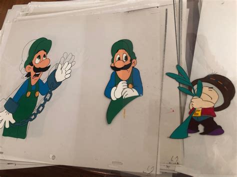 Nearly 200 Animation Cels From The Super Mario Bros. Super Show And ...