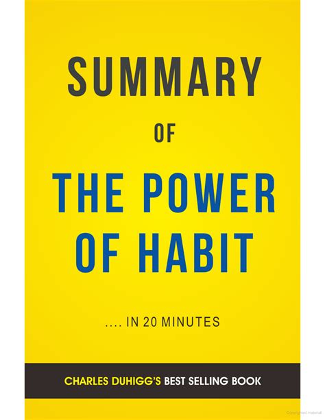 The Power of Habit: by Charles Duhigg | Summary & Analysis - Elite Summaries - Google Books ...