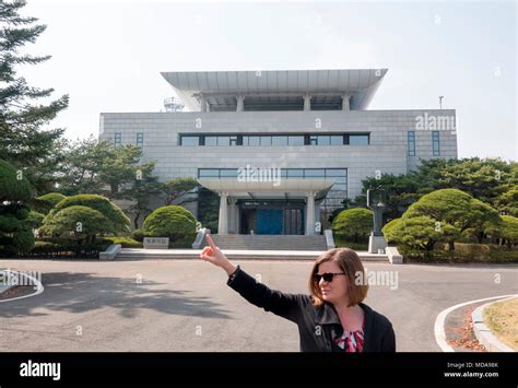 Dmz peace house hi-res stock photography and images - Alamy