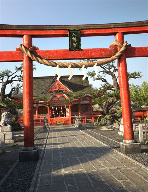 Japanese Shinto Shrine | Japanese shrine, Historical japan, Shinto shrine