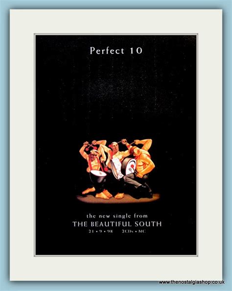 The Beautiful South Perfect 10 Original Music Advert 1998 (ref AD3424) – The Nostalgia Shop