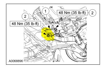 Replace transmission mount 2003 ford focus