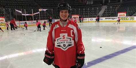 Say hello to Cassie Campbell. #ScotiaHockey | Hockey, Reebok, Nhl