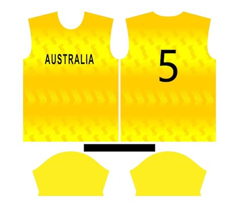 Premium Vector | Australia cricket team sports kid design or Australia ...