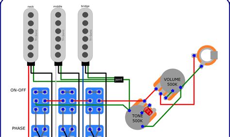 The Guitar Wiring Blog - diagrams and tips: Brian May's Red Special Wiring Diagram