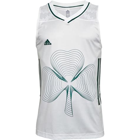 Buy adidas Mens Pao Panathinaikos Basketball Jersey White