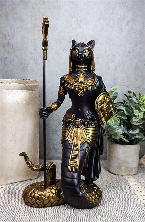 Rare Ancient Cat BASTET GODDESS - bastet statue - home decor cat ...