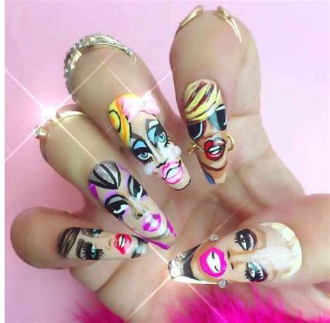 Rupaul inspired nails - agrohort.ipb.ac.id