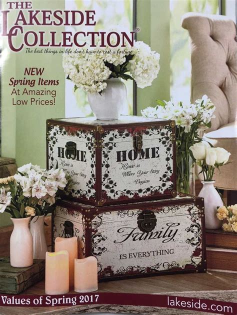 The cover of the 2017 Lakeside Collection catalog | Home decor catalogs, Discount home decor ...