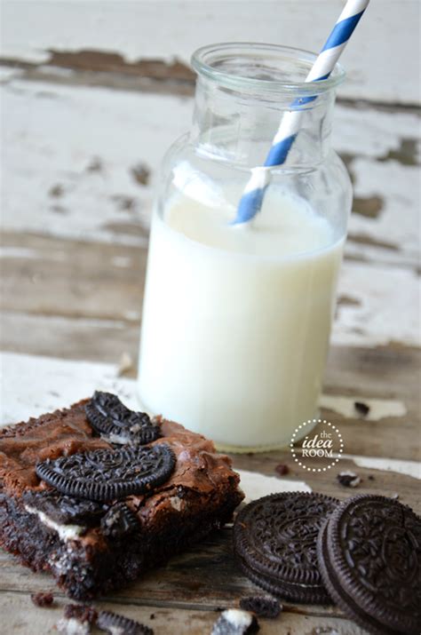 Oreo Brownies Recipe - The Idea Room