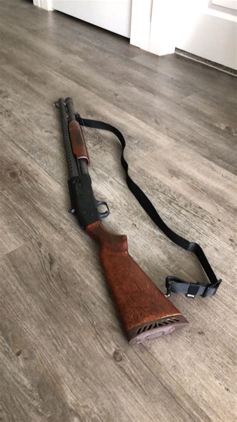 Mossberg 590A1, now with sling! : r/Shotguns