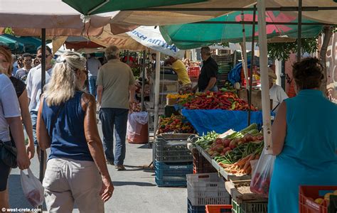 Street markets of Chania