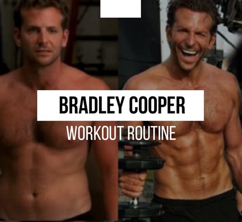 Bradley Cooper workout routine 3-2-1 – Fine-health