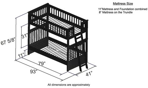 Discovery World Furniture Twin over Twin Espresso Bunk Beds | KFS STORES