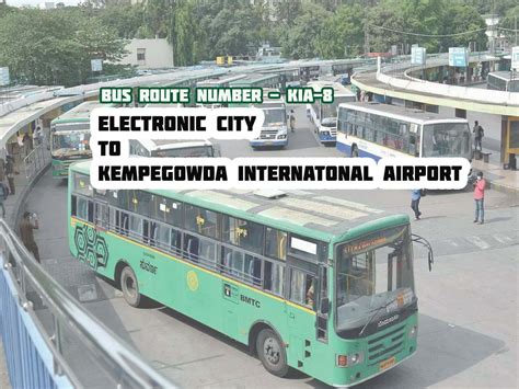 Bangalore BMTC Electronic City Kempegowda International Airport Bus ...