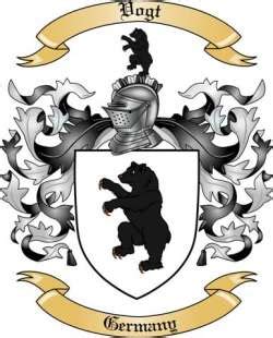 Vogt Family Crest from Germany3 by The Tree Maker