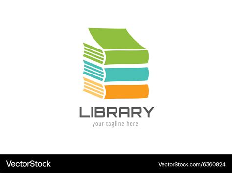 Books logo icon Royalty Free Vector Image - VectorStock