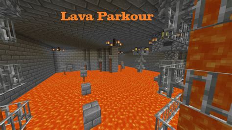 Lava Parkour Minecraft Map