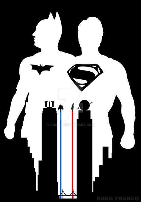 Superman vs Batman Fan Poster or World's Finest by egrka on DeviantArt