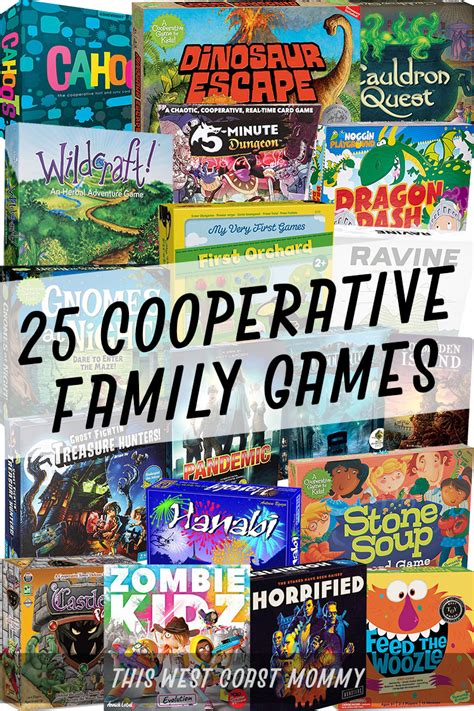 Cooperative Family Games | This West Coast Mommy