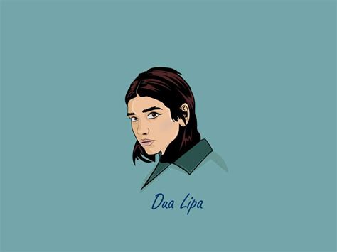 Dua Lipa Cartoon Wallpapers - Wallpaper Cave