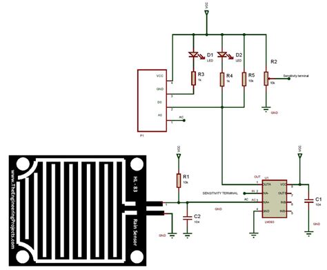 Rain drop Sensor Module | Ampere Electronics