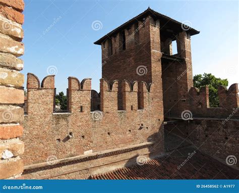 Verona - medieval castle stock photo. Image of italian - 26458562