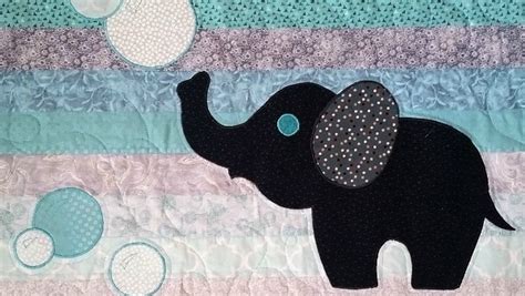 The Baby Boy Elephant Quilt | Jennifer Beckstrand