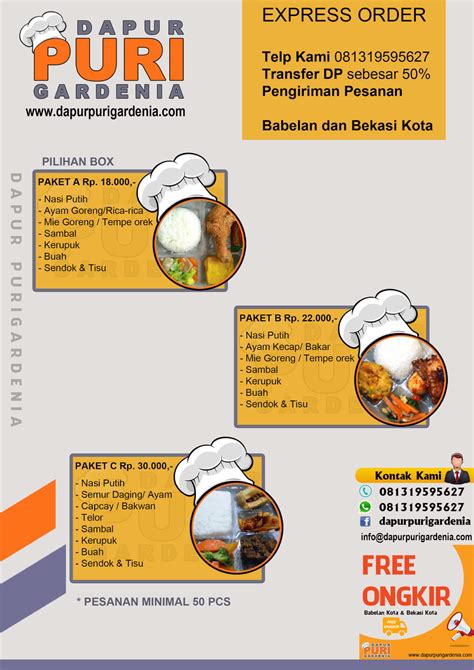 Pesan Nasi Kotak Ulang Tahun | 081319595627 Catering Bekasi | Jakarta