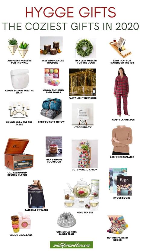 The Coziest Hygge Gifts To Warm Up With This Christmas: Gift Guide 2021 ...