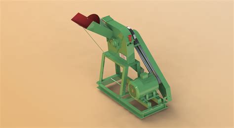 Inculcate You: Study of Chaff Cutter with 3D model and Drawings.