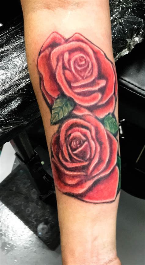 fufred:two-roses-no-outlines-roses-no-outline-tattoo-painting-tattoo ...