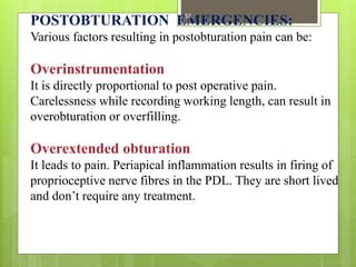 Endodontic emergencies | PPT