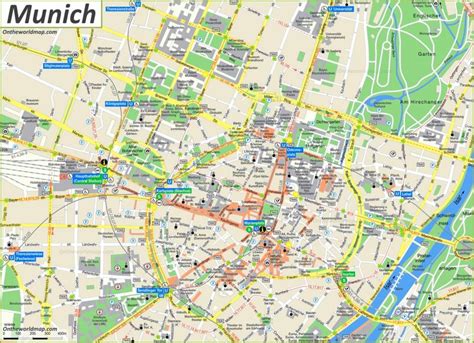 Munich Germany On World Map