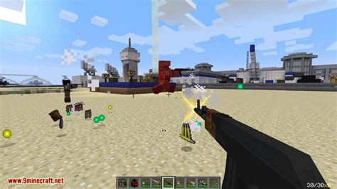 Techguns Mod (1.12.2, 1.7.10) - Guns, Worldgen, NPCs, Machines - 9Minecraft.Net