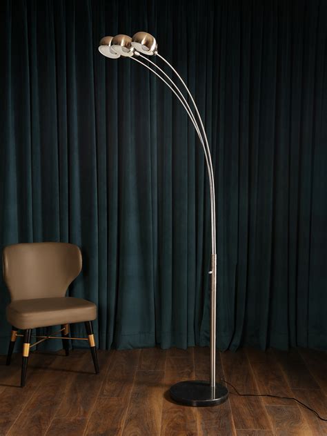 Halden Multi-Light Arc Floor Lamp| Buy Modern Floor Lamps Online India – Jainsons Emporio