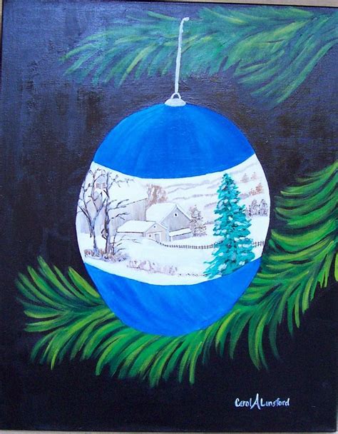 Christmas Dreams Painting by Carol Lunsford | Fine Art America