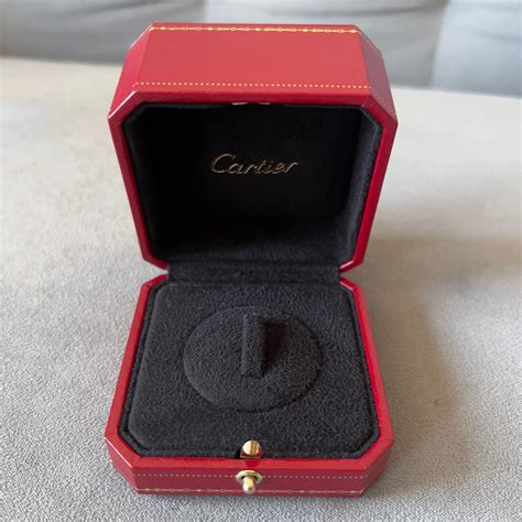 CARTIER Ring Box 2.75 x 2.75 x 2 inches | NATILUXIA