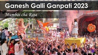 Ganesh Galli Ganpati 2023 | Lalbaug Ganpati | My Mingle... | Doovi