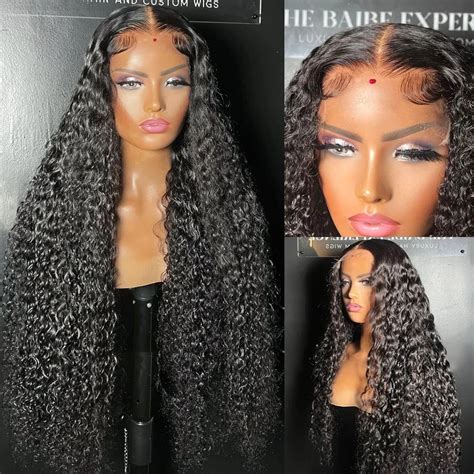 Deep Curly HD Lace Wig 200% Density Pre Plucked Vrigin Human Hair Wig