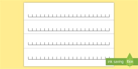 Blank Number Line to 20 | Teacher-Made Learning Aid