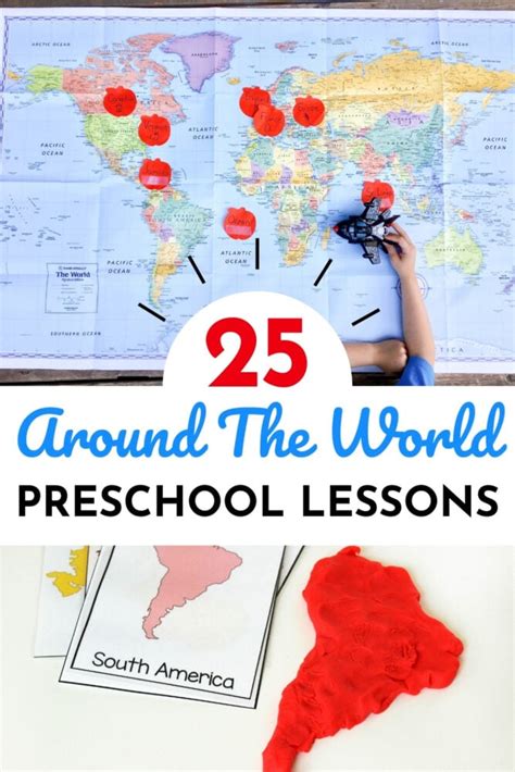 All Around the World Preschool Theme Lesson Plans