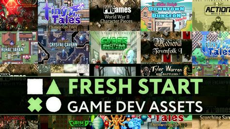 Fresh Start Game Dev Assets Humble Bundle – GameFromScratch.com