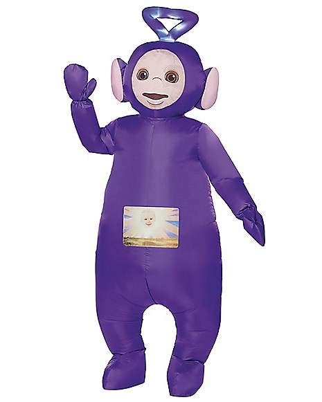 Adult Tinky Winky Inflatable Costume - Teletubbies - Spirithalloween.com