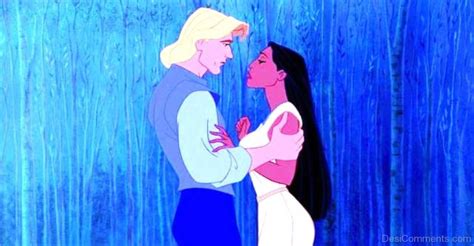 Pocahontas And John Smith Hug