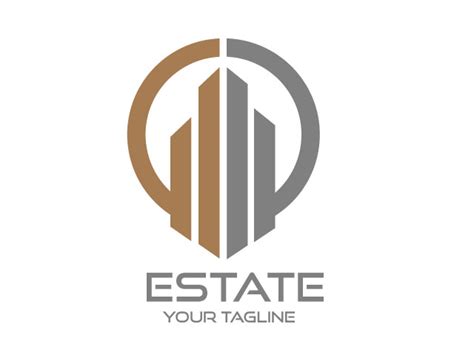 Real estate Abstract custom logo maker free - LogoDee Logo Design Graphics Design and Website ...